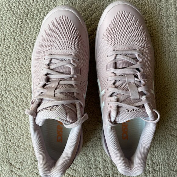 Asics Gel-Resolution 9 Women's 7.5 Wide Watershed Rose/White LIKE NEW CONDITION - Picture 7 of 9